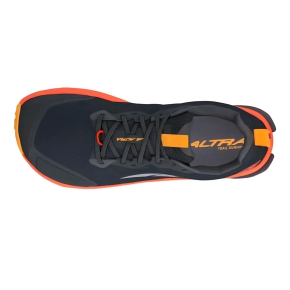 Altra Men's Lone Peak 9 Zero‑Drop Trail Running Shoes -Black/Red - Picture 6 of 7